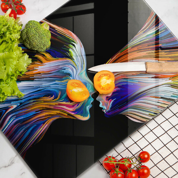 Cutting board Abstraction kiss