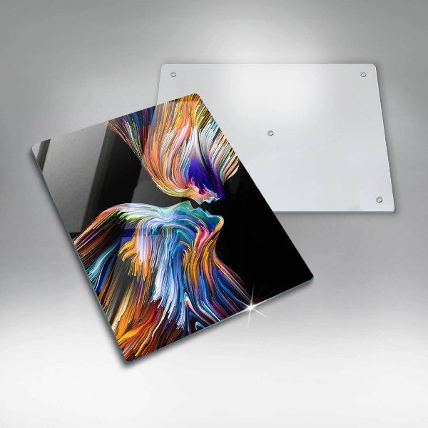 Cutting board Abstraction kiss