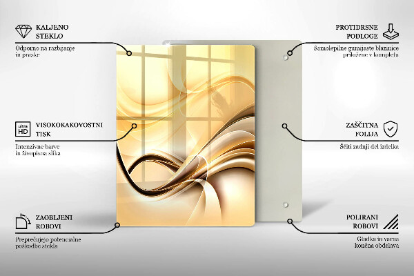 Cutting board Abstraction kiss