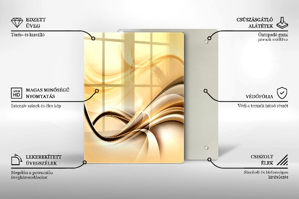 Cutting board Abstraction kiss