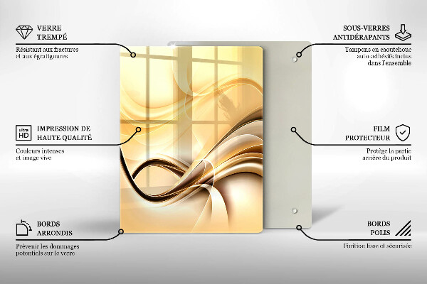 Cutting board Abstraction kiss
