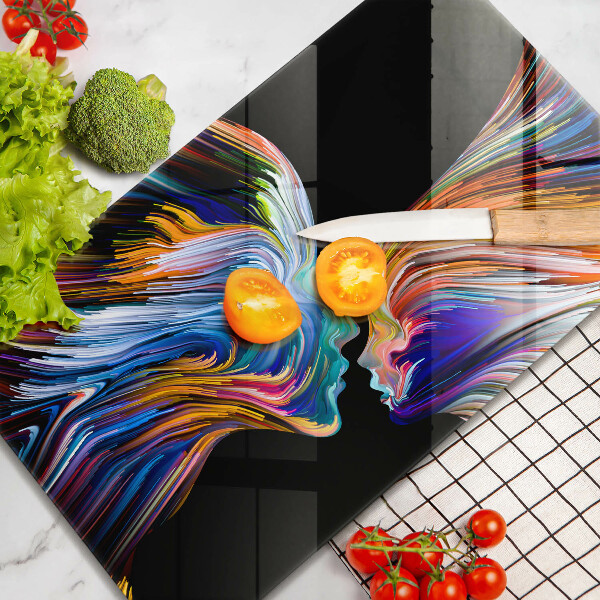 Cutting board Abstraction kiss