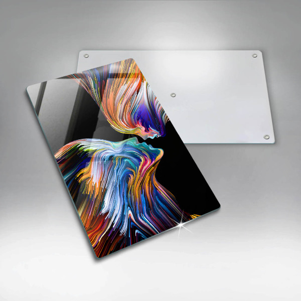 Cutting board Abstraction kiss