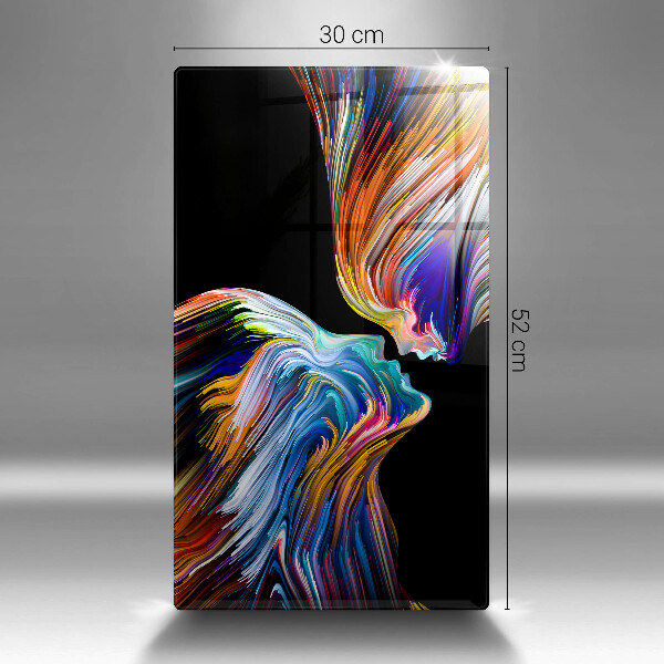 Cutting board Abstraction kiss