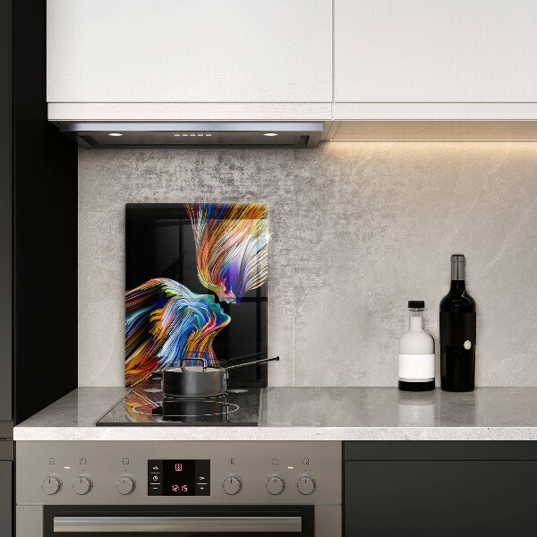 Cutting board Abstraction kiss