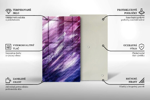 Cutting board Paint abstraction