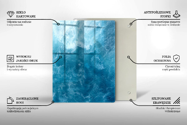 Cutting board Paint abstraction