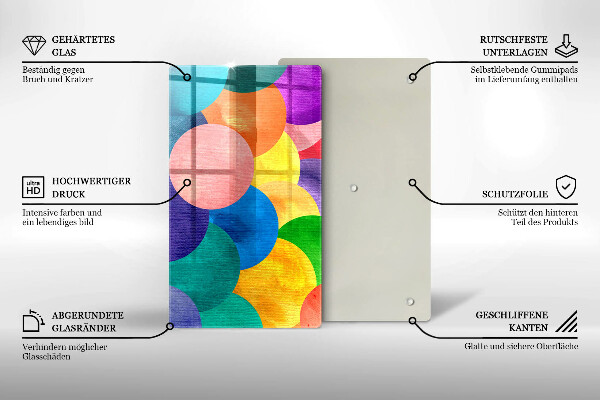 Worktop saver Colorful wheels