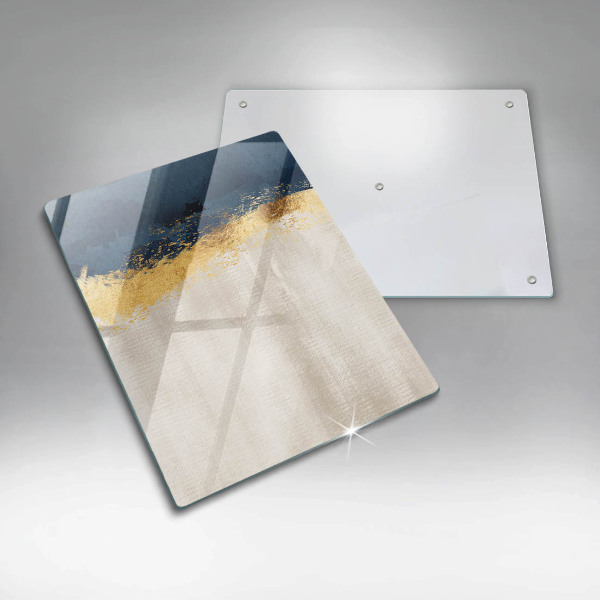 Cutting board Abstraction gold