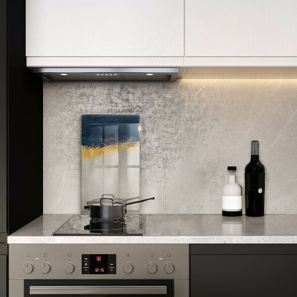 Cutting board Abstraction gold