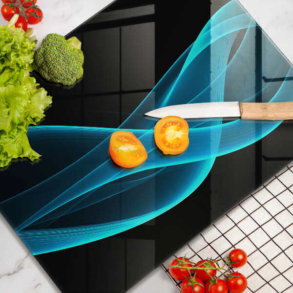 Worktop saver Blue abstraction