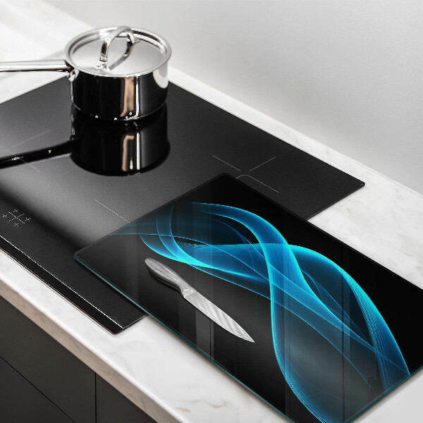 Worktop saver Blue abstraction