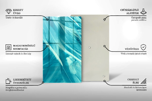 Worktop saver Delicate feathers