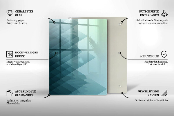 Worktop saver Delicate feathers