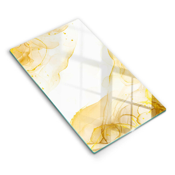 Cutting board Golden abstraction