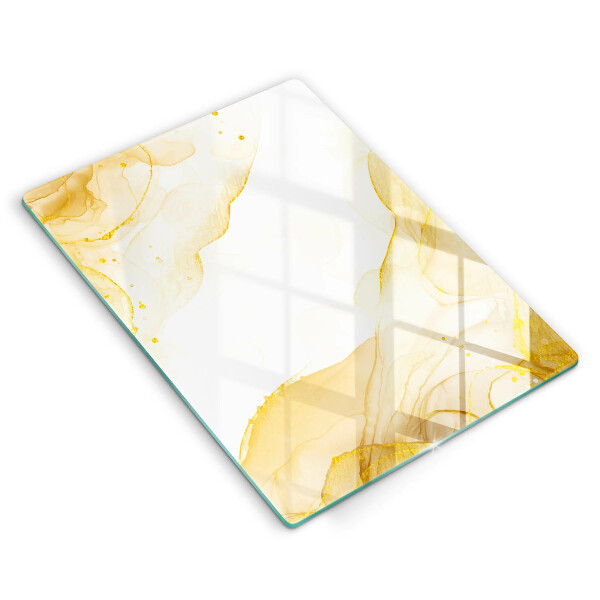 Cutting board Golden abstraction