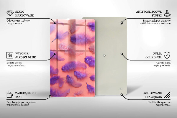 Worktop saver Fluffy feathers