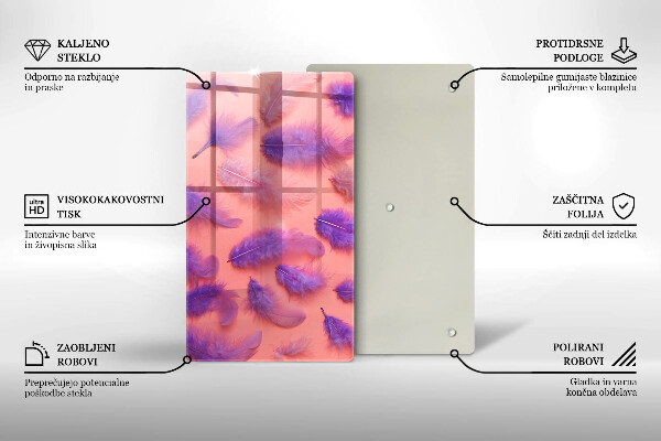 Worktop saver Fluffy feathers