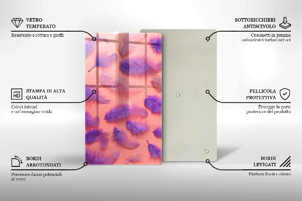 Worktop saver Fluffy feathers