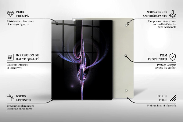 Cutting board Modern abstraction