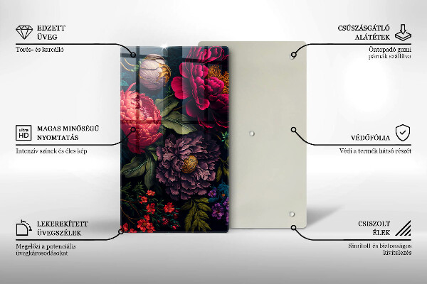 Worktop saver Beautiful flowers