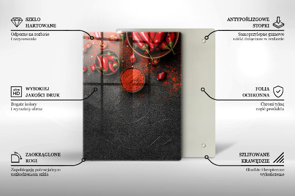 Worktop saver Marble texture with gold