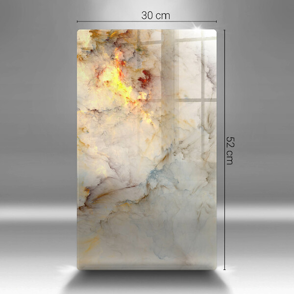 Worktop saver Marble texture with gold