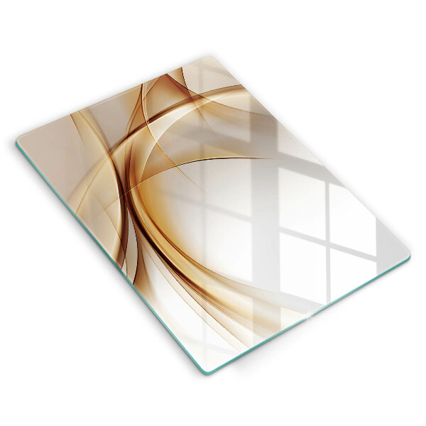 Cutting board Abstraction shapes