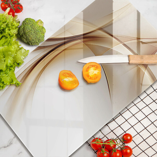 Cutting board Abstraction shapes