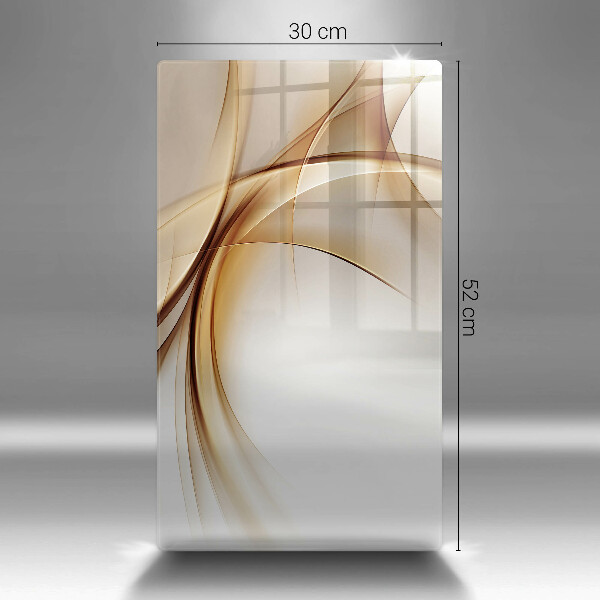 Cutting board Abstraction shapes