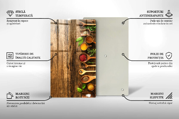 Cutting board Wooden spices