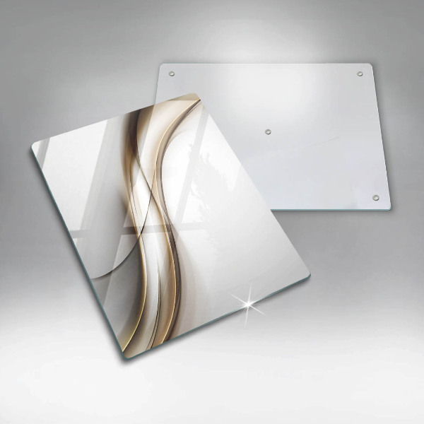 Cutting board Mild abstraction lines