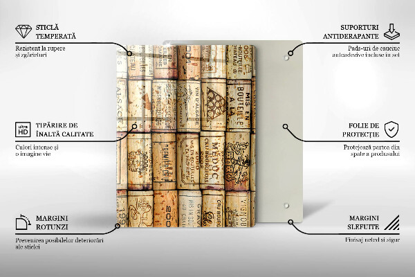 Cutting board Mild abstraction lines