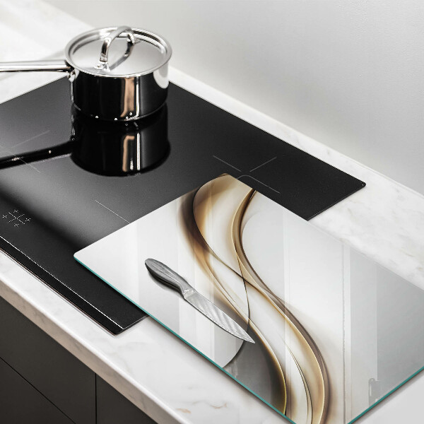 Cutting board Mild abstraction lines