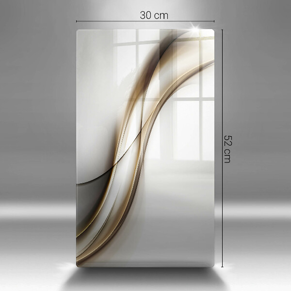 Cutting board Mild abstraction lines