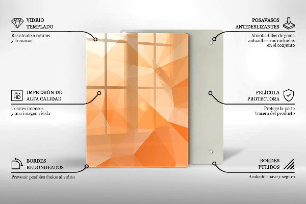 Worktop saver Navy blue abstraction