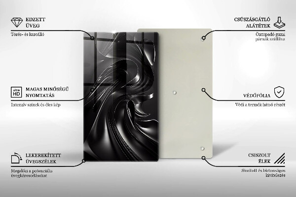 Worktop saver Black mass abstraction