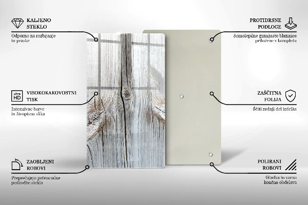 Worktop saver Bright wood structure