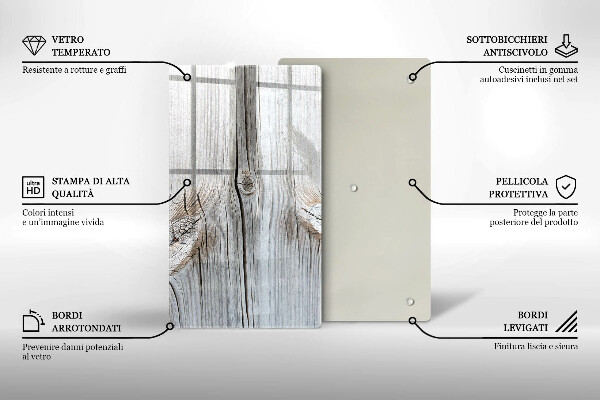 Worktop saver Bright wood structure