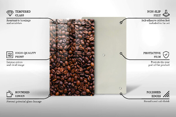Worktop saver Coffee beans