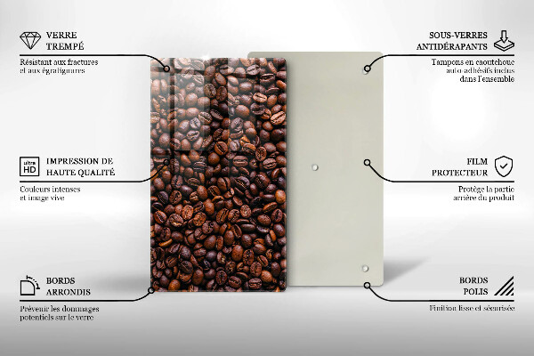 Worktop saver Coffee beans