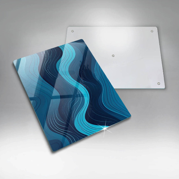 Worktop saver Abstract waves