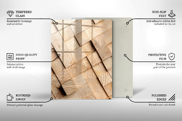 Worktop saver Abstract waves