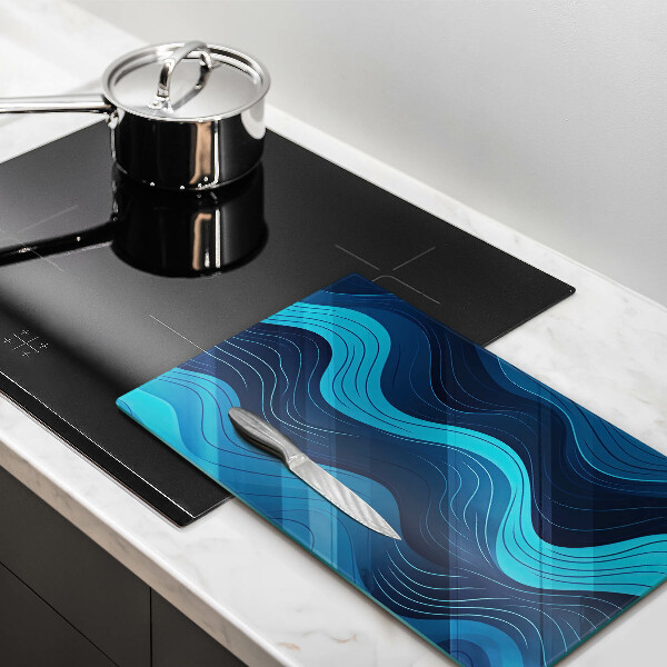 Worktop saver Abstract waves