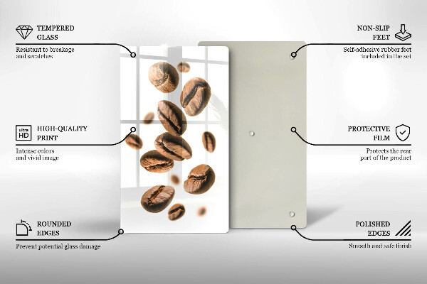 Worktop saver Coffee beans