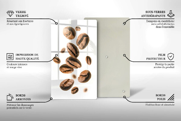 Worktop saver Coffee beans