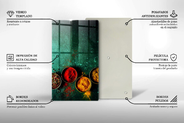 Worktop saver Oriental spices