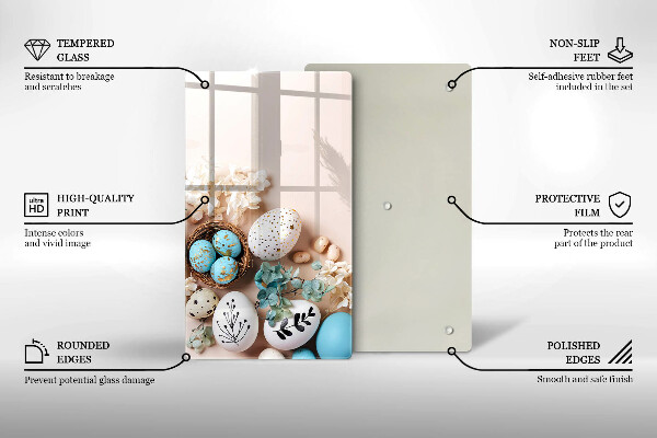 Worktop saver Easter decorations