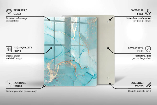 Worktop saver Easter decorations