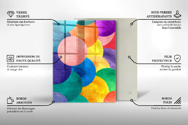 Worktop saver Geometric lines
